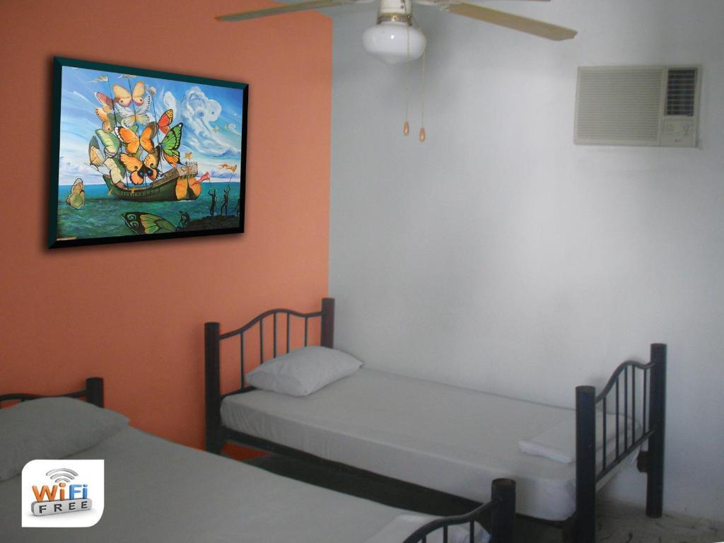 Hostel Mundo Maya Канкун Номер фото