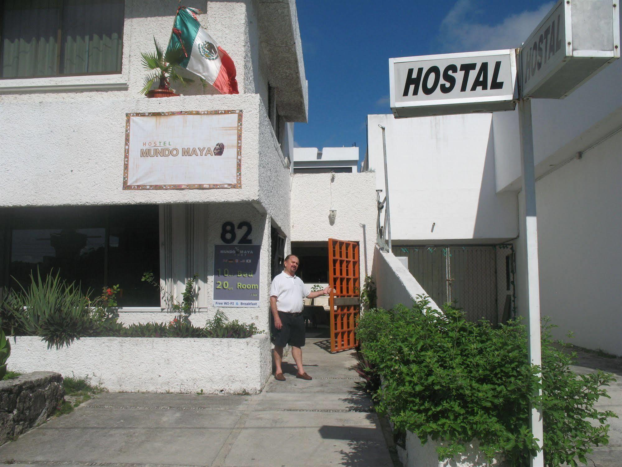Hostel Mundo Maya Канкун Экстерьер фото